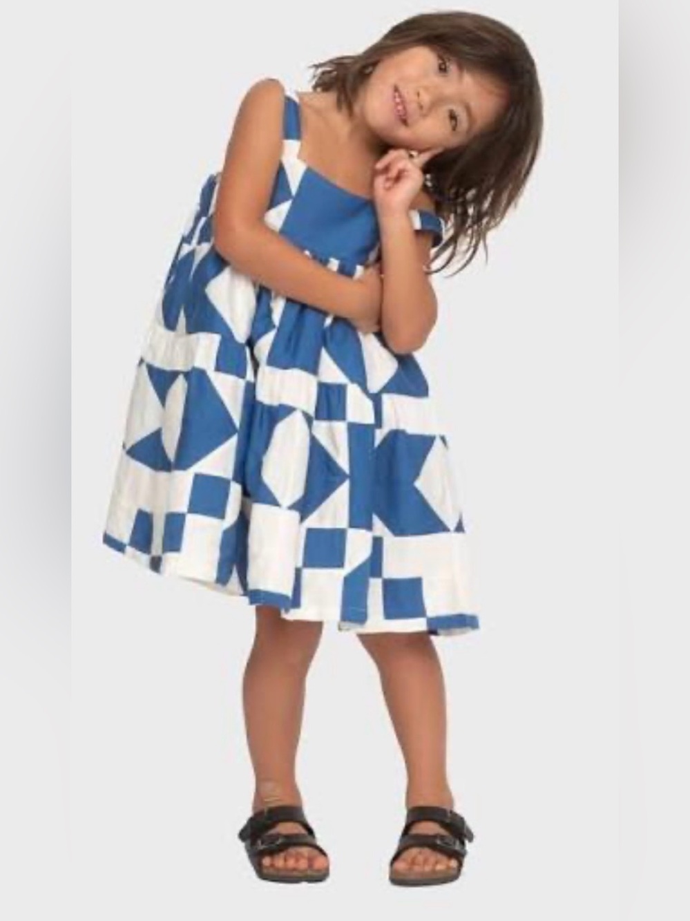 SEA NEW YORK Tanya Patchwork Kids Toddler Girls Sun Dress 2Y NWT - Picture 5 of 5